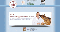 Desktop Screenshot of ehrlichanimalhospital.com