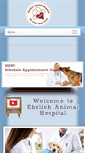 Mobile Screenshot of ehrlichanimalhospital.com